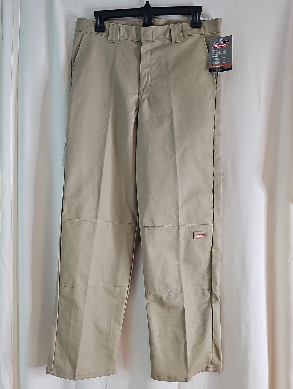 Dickies Boys Khaki Work Pants - Classic Fit